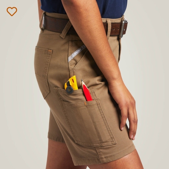 Ariat Women's Cargo Shorts - Picture 4 of 7